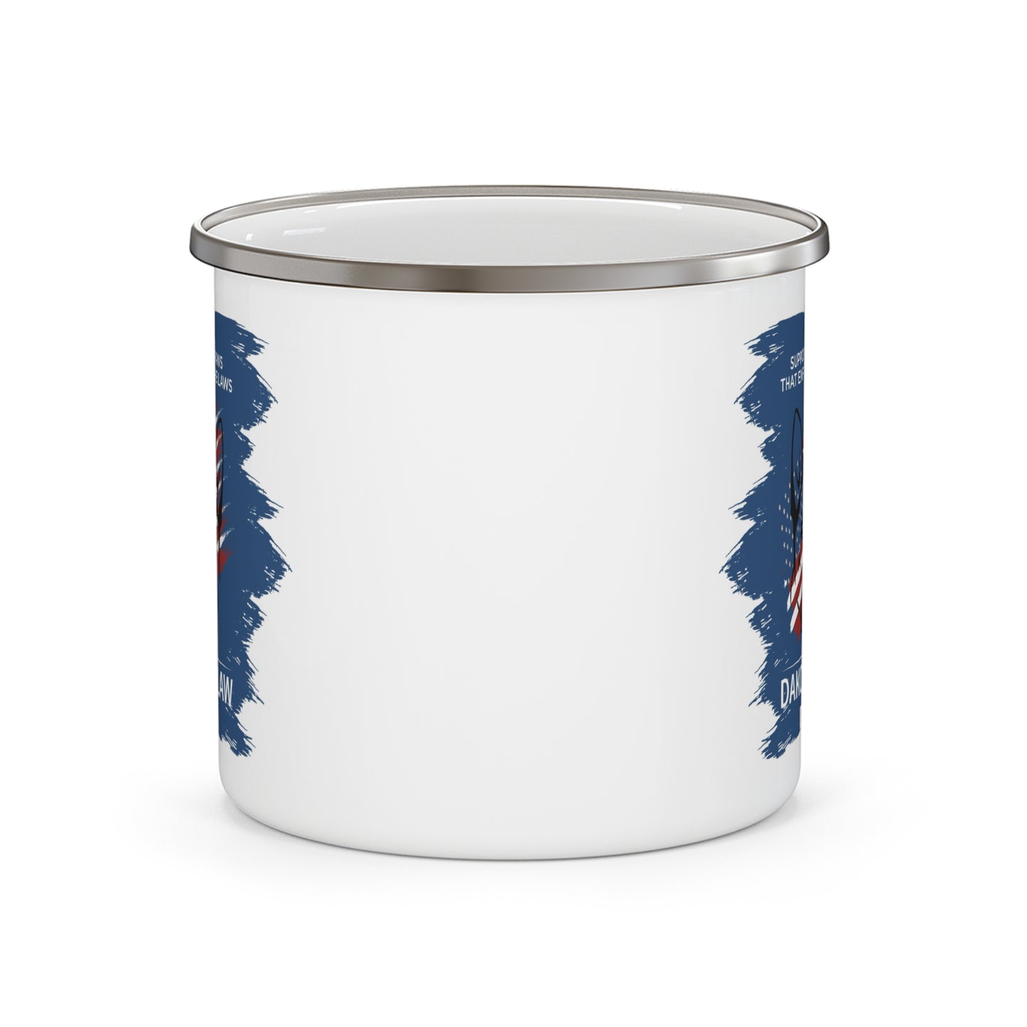 Enamel Mug - Support the Paws Law Enforcement K9s PTSD Awareness