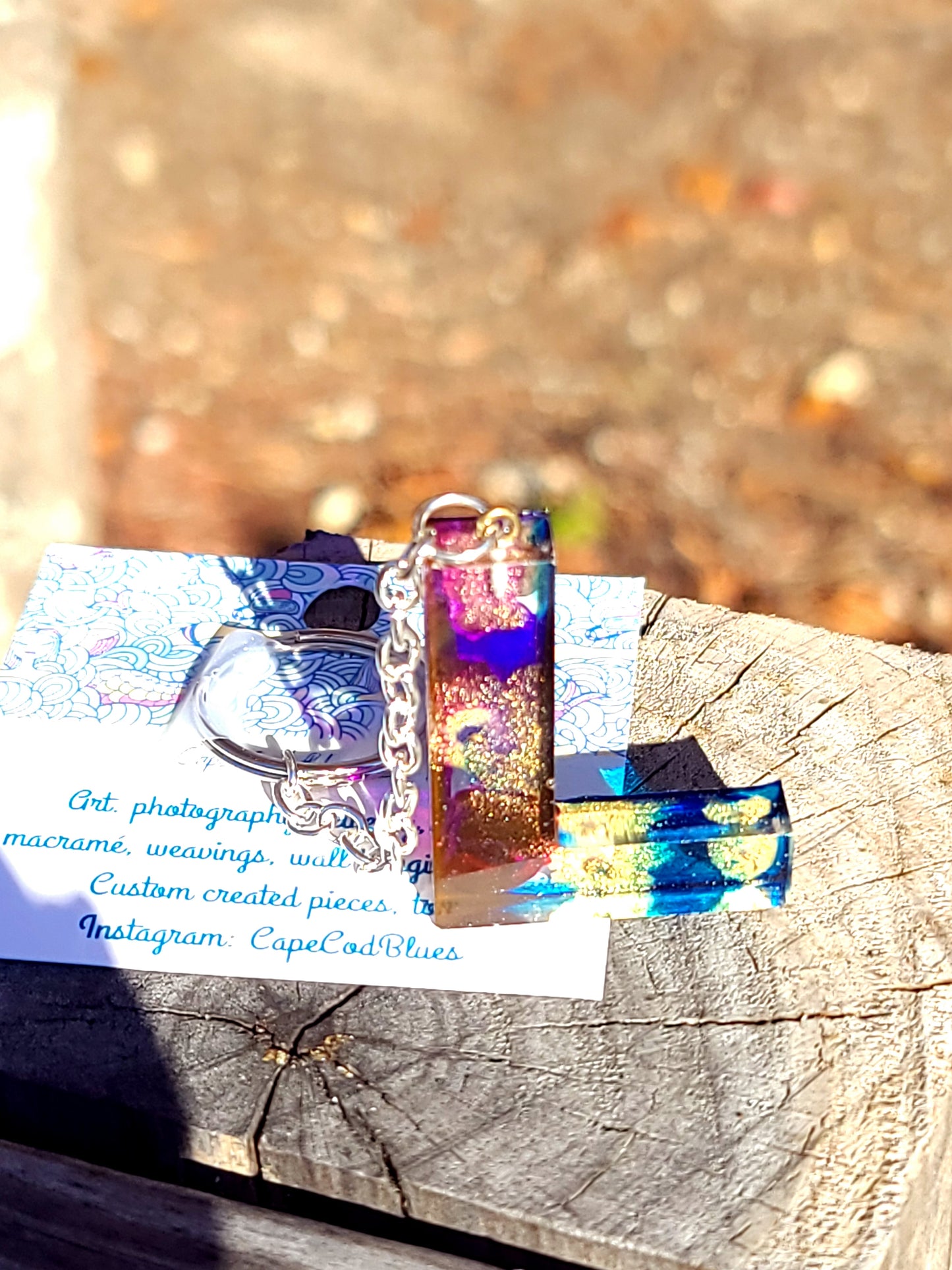 Alphabet Key Chains-Tie Dye, Gold, Pink Sparkle & Snowflake