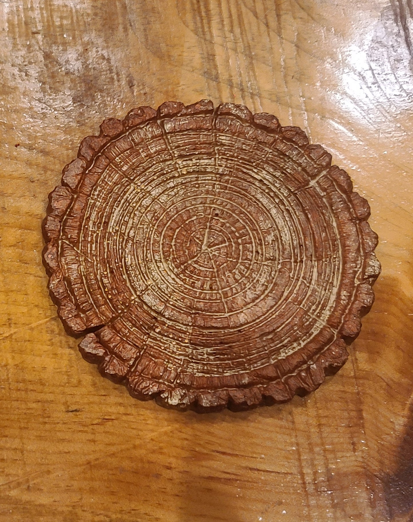 Rustic "Wood" Coasters, Looks like wood, but they're durable resin!